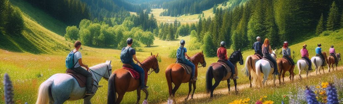 Balades à cheval dans les Alpes-Maritimes