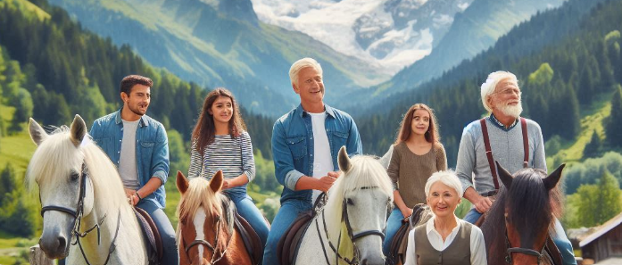 Balades à cheval dans les Alpes-Maritimes