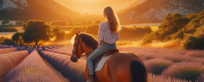 balades à cheval dans le Vaucluse